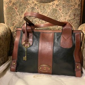 Fossil Cowhide Leather Purse